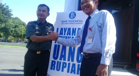 BI Jatim Buka Layanan Tukar Uang di Lapangan Kodam V Brawijaya