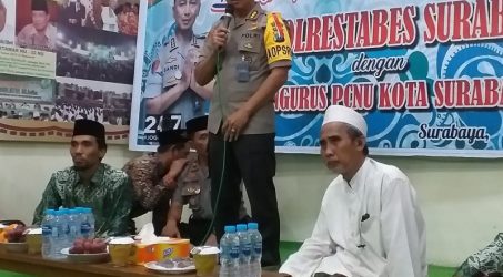 Kunjungi NU, Kapolrestabes Himbau Jaga Kedamaian dan Patuhi Hukum