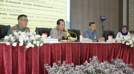 Rakor Persiapan Operasi Ketupat Semeru dipimpin Wakapolda