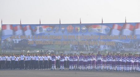 Halal Bihalal dan Olahraga Bersama TNI–Polri Sewilayah Kogartap III/Surabaya