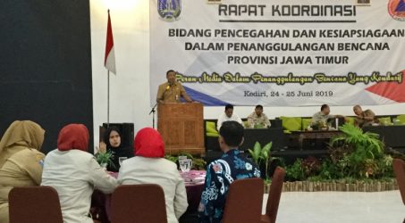 Tingkatkan Kewaspadaan, BPBD Jatim Gandeng Media Lakukan Mitigasi Bencana