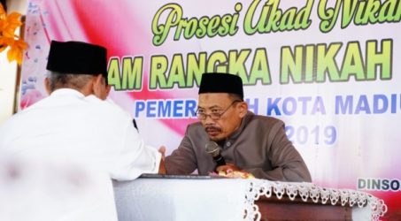 Peringati Hari Jadi, Pemkot Madiun Gelar Nikah Massal