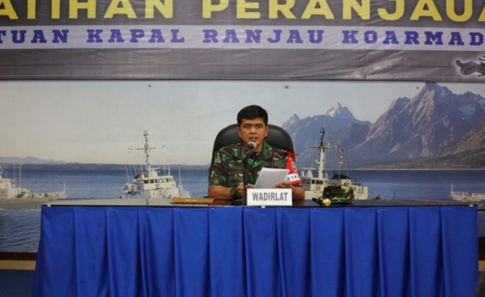 Tingkatkan kemampuan tempur unsur ranjau, Koarmada II gelar latihan Peranjauan