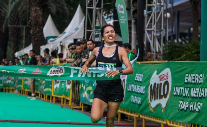 MILO Jakarta International 10K, Pelari Asal Kenya Juara di Kategori 10K Open International Putra