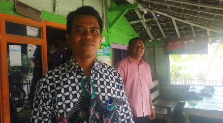 Dukung TMMD 105, Kades Tondomulo Turun Gunung Bantu Pelaksanaan