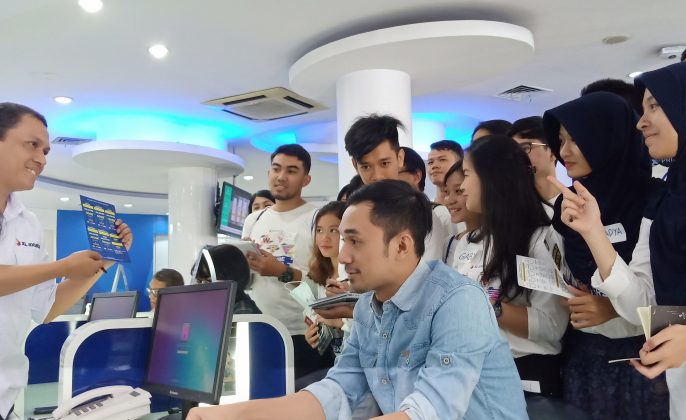 Industrial Visit XL Future Leaders, Mahasiswa Saksikan Sistem Pelayanan Pelanggan