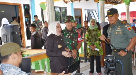 TMMD Bojonegoro.Danrem 082/CPYJ : TNI adalah milik rakyat, bersama rakyatlah TNI semakin kuat
