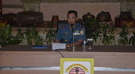 Mengawali Tugas sebagai Danlantamal V Laksanakan Entry Breifing