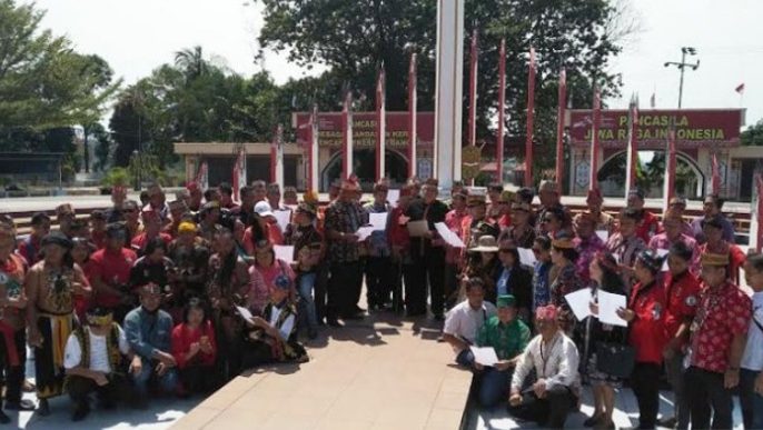 Masyarakat Dayak berikrar siap jadi Ibu Kota Negara