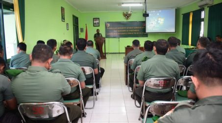 Babinsa Wilayah Kodim Surabaya Timur Dibekali Kemampuan Teritorial