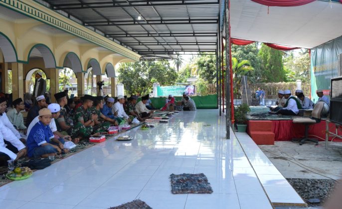 Undangan Pengajian bentuk Apresisasi pada satgas TMMD