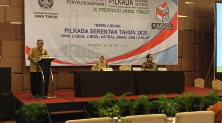Pilkada 2020 Diikuti 19 Kabupaten dan Kota di Jatim