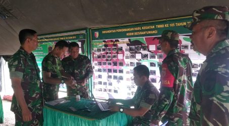 Posko TMMD 105 Kodim 0825 Banyuwangi Selalu Hadirkan Suasana Informatif