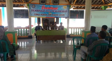 Sosialisasi Cukai dan Rokok Ilegal, Masyarakat diajari cara mengetahui Cukai Asli