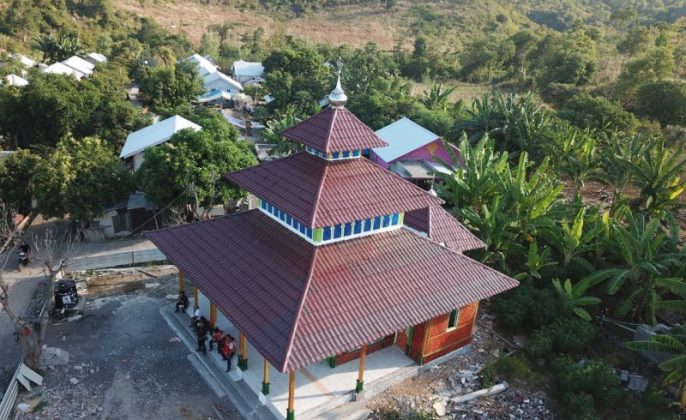 PMI bangun lima masjid tahan gempa