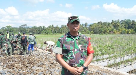 Dansatgas TMMD Banyuwangi Pastikan Semua Pekerjaan Tepat waktu