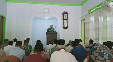 Isi Khotbah Jumat, Satgas TMMD 105 Banyuwangi ingatkan tiga amalan