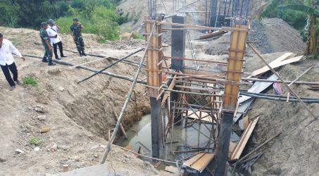 Dandim Bojonegoro Tinjau Lokasi TMMD 105 di Desa Tondomulo