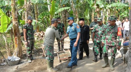 Tim Wasev Mabes TNI Mengapresiasi Kinerja Satgas TMMD Ke 105 Kodim 0825/Banyuwangi