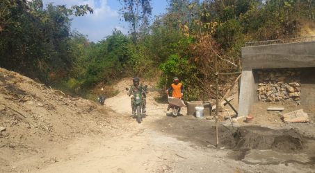 Ternyata Jalanan di Dusun Bunten Bojonegoro Setara dengan Arena Motor Trail