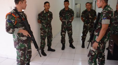 Solidkan Tim laksanakan penanganan sesuai prosedur, Prajurit KRI Koarmada II Dilatih VBSS