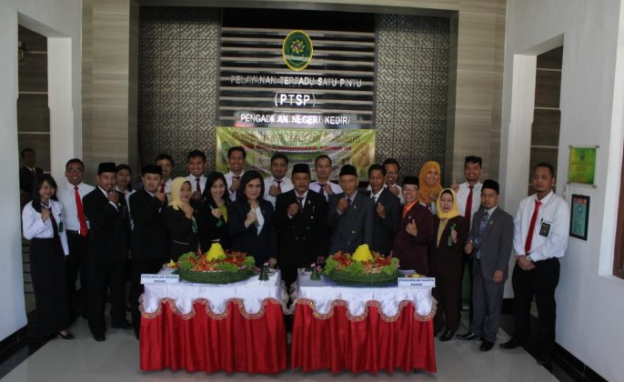 HUT MA ke-74, PN Dan PA Kediri Komitmen Tingkatkan Kinerja