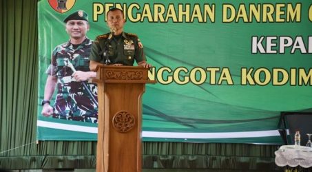 Danrem Bhaskara Jaya minta Babinsa Harus Temu dan Lapor Cepat