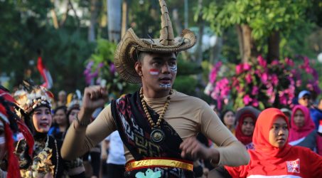 Tak Hanya Meriahkan Minggu Pertanian, Lomba Senam Gemu Famire Terselip Pesan bahwa Surabaya Rumah Bersama