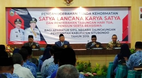 Sebanyak 374 ASN Situbondo dapat penghargaan Satyalancana Karya Satya