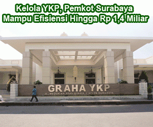 Kelola YKP, Pemkot Surabaya Mampu Efisiensi Hingga Rp 1,4 Miliar