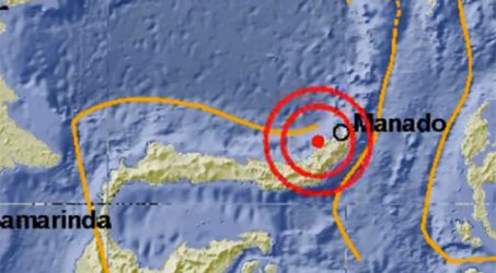 Gempa 5,6 SR guncang barat laut Melonguane-Sulut