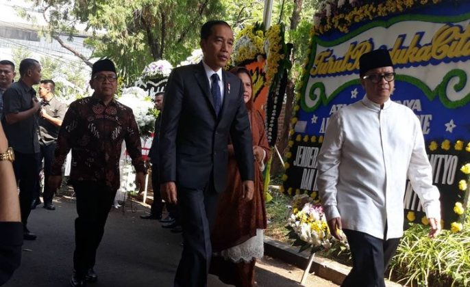 Tiba di Rumah Duka BJ Habibie, Presiden Jokowi Pimpin Pemakaman di TMP Kalibata