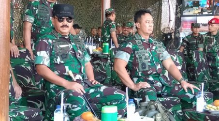 Panglima TNI tinjau persiapan “Fire Power Demo” di Situbondo