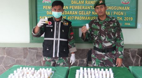 Prajurit Terlibat Penyalahangunaan Narkoba Dipecat