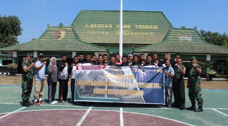 Wakili Kodim Bojonegoro, SMAN 4 Bojonegoro ikuti Lomba PBB Tingkat Kodam