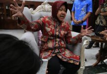 Wali Kota Surabaya Tri Rismaharini