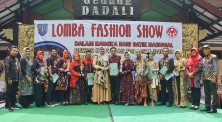Pemkab Tegal Rayakan Hari Batik Nasional 2019 Lewat Lomba Fashion Show Batik Asli Tegal 