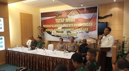 Pantau Keamanan Papua, Menkopolhukam bersama Panglima TNI dan Kapolri Dialog dengan Pengungsi