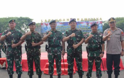 Perkuat Sinergitas dan Soliditas TNI-Polri lewat Apel Gabungan 