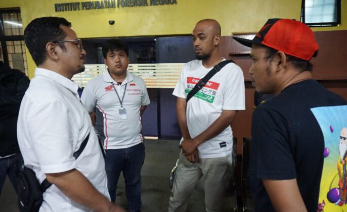 Jenazah pebalap Afridza Munandar rencananya dipulangkan ke Indonesia Minggu