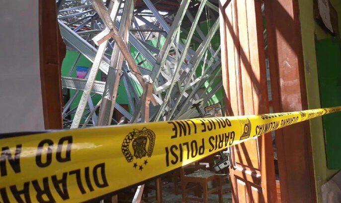 Pejabat Diknas Pasuruan dan Kontraktor Diperiksa Polisi Terkait Ambruknya Gedung SDN Gentong