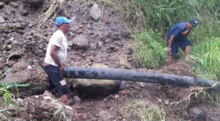 Tanah longsor di Trenggalek rusak Jaringan Air Utama PDAM