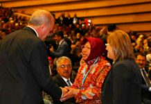 Wali Kota Risma saat bertemu presiden erdogan