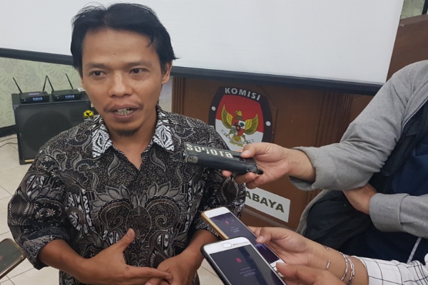 Anggota KPU Kota Surabaya Divisi Teknis Penyelenggara KPU Kota Surabaya, Muhammad Kholid Asyadulloh