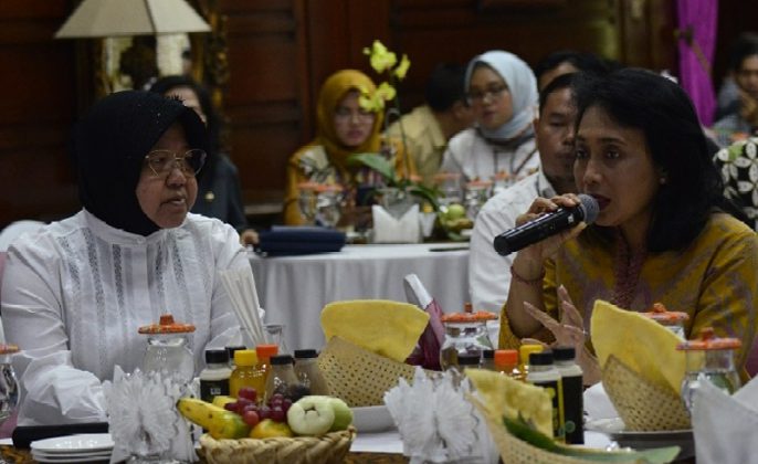 Menteri PPPA Berencana Adopsi Program Kota Surabaya jadi Role Model Nasional