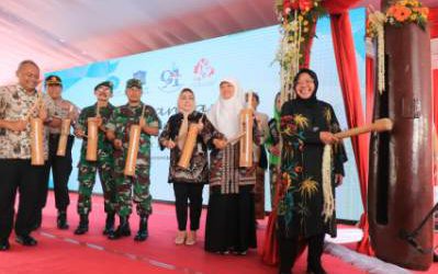 Risma ajak Masyarakat Tingkatkan Kepedulian dan Gotongroyong Diera Keterbukaan Informasi