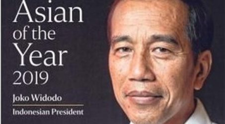 Presiden Jokowi Dikukuhkan Sebagai Asian of The Year oleh Media Singapura
