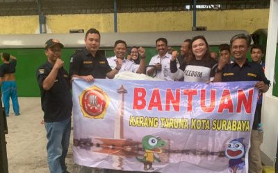 Karang Taruna Surabaya Galang Dana Bantuan Musibah Banjir Di Jakarta