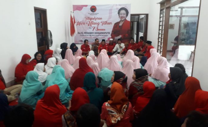 Ultah Megawati, Anak Yatim dan Penyandang Disabilitas Surabaya Gelar Doa Bersama