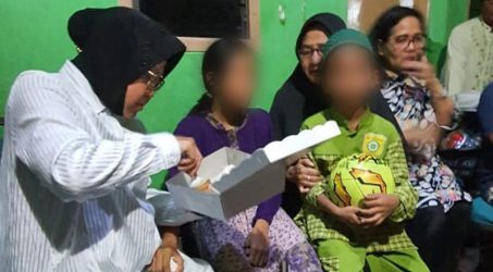 Anak Korban Pembunuhan dapat Perhatian Khusus dari Wali Kota Risma